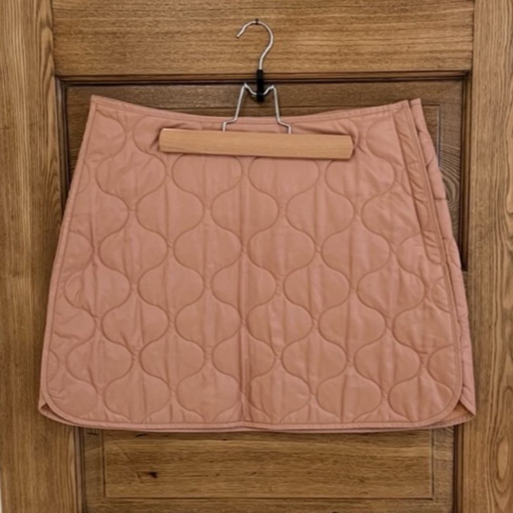 Sonia by Sonia Rykiel Quilted Miniskirt in Blush